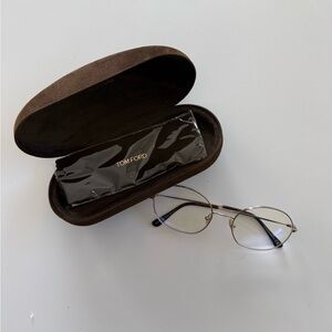 Tom Ford Gold Frame Metal Eyeglasses